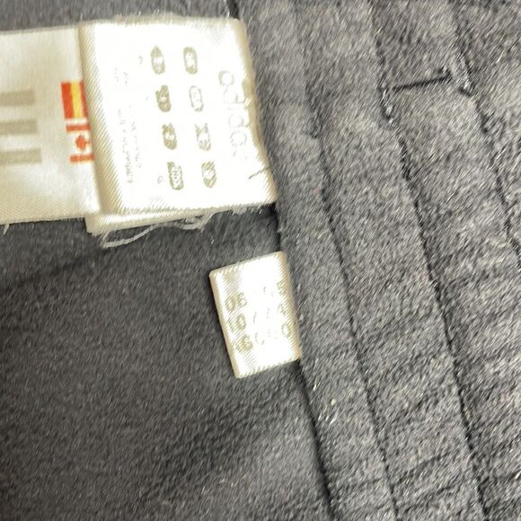 Y2K vintage Women’s Adidas boot cut fuzzy lounge pants Large Black - Picture 6 of 7